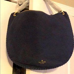 NWT Kate Spade Hobo Shoulder Bag in Diver Blue
